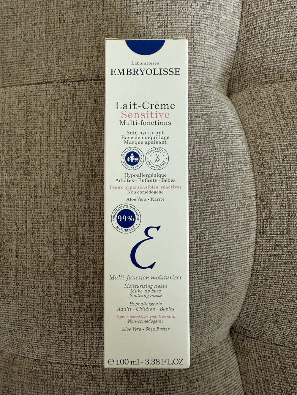 Brand new in box Embryolisse Lait-Crème Sensitive French Moisturizer